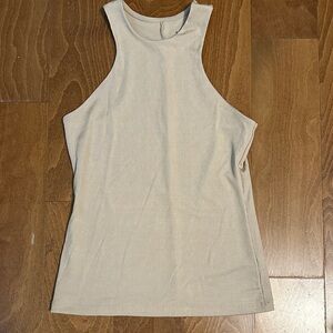 a new day Beige Tank Top